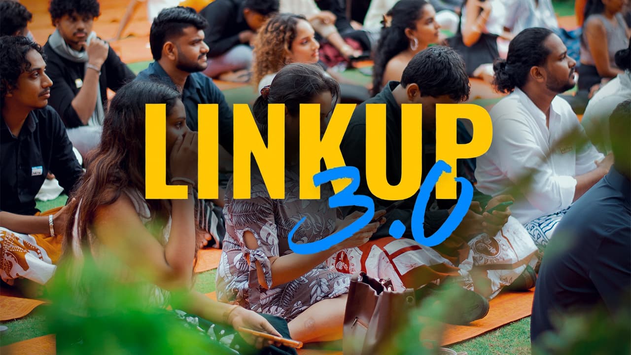 LinkUp attendees seated at the event